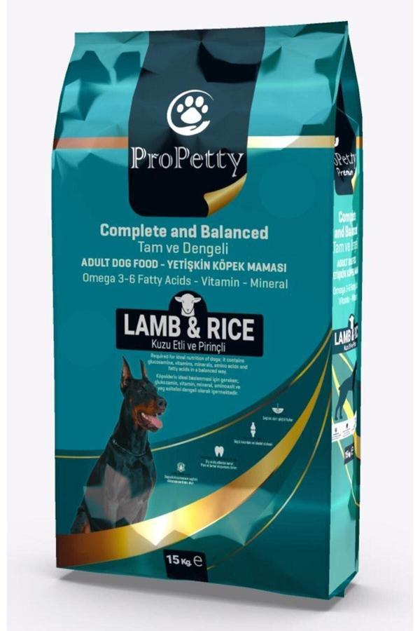 ProPetty Kuzu Etli Ve Pirinçli Yetişkin Kuru Köpek Maması 15 Kg - Image 1