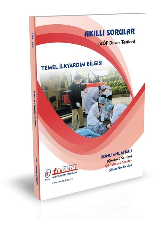 İlkumut Yayınları - Temel İlkyardım Bilgisi - (Konu Anlatımlı ve Çözümlü Sorular) - Akıllı Sorular - Image 1