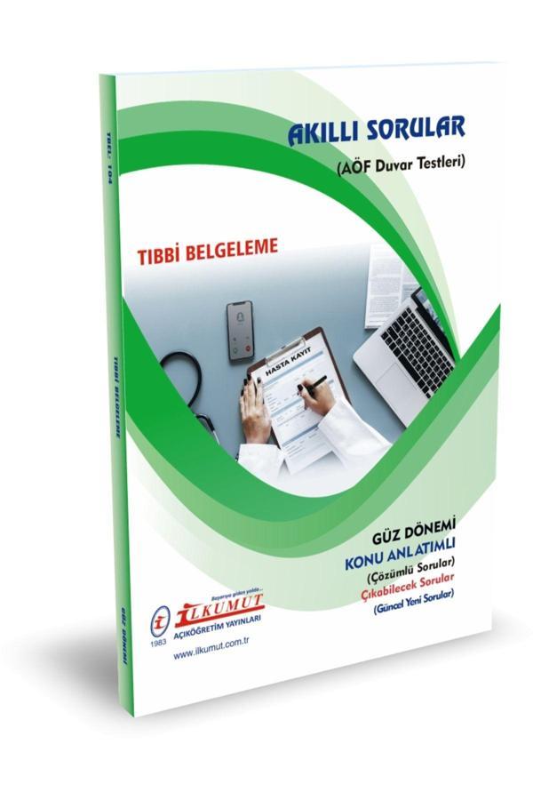 İlkumut Yayınları - Tıbbi Belgeleme - (Konu Anlatımlı ve Çözümlü Sorular) - Akıllı Sorular - Image 1