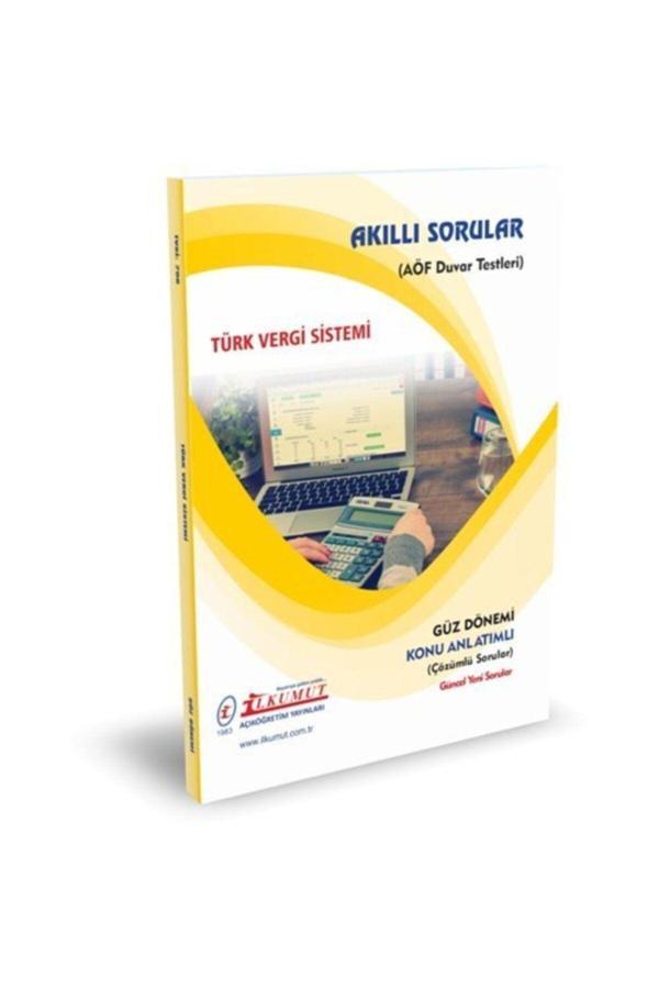 İlkumut Yayınları - Türk Vergi Sistemi - (Konu Anlatımlı ve Çözümlü Sorular) - Akıllı Sorular - Image 1