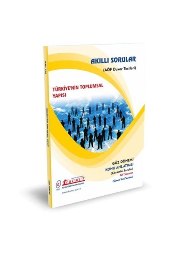 İlkumut Yayınları - Türkiye'Nin Toplumsal Yapısı (Konu Anlatımlı ve Çözümlü Sorular) - Akıllı Sorular - Image 1