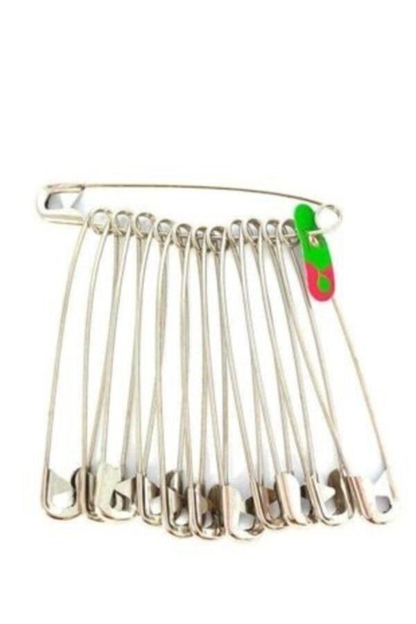 Gördur (10 Adet)Büyük Boy No:4 Çengelli Iğne 5Cm Boyunda 12 Adetli Çatal Iğne (10 Adet) - Image 1