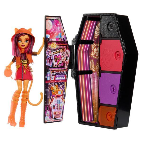 Monster High Bebekleri Gizemli Arkadaşlar Neon Seri 3 Bebekleri Toralei - Image 1