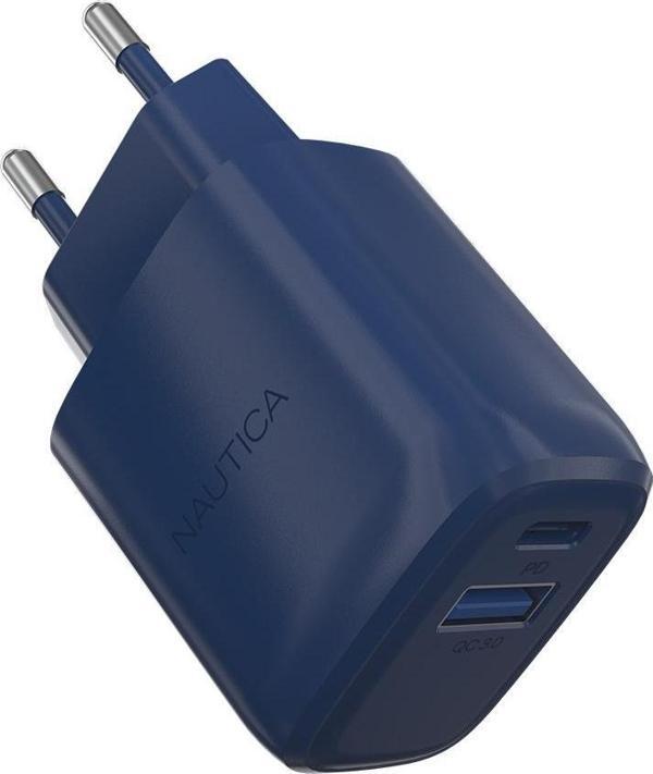 Nautica CH80 20W PD 18W QC Duvar Şarjı Navy - Image 1
