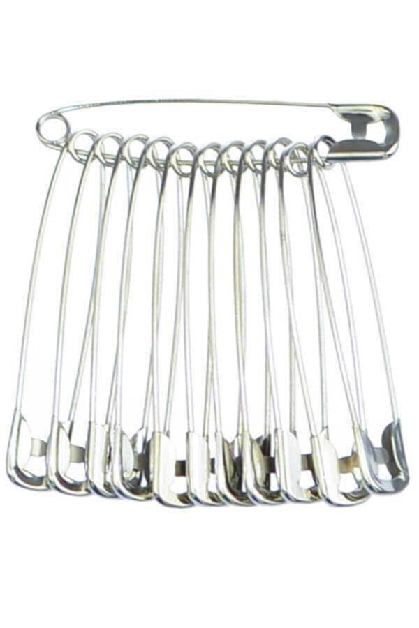 Gördur No 5 Çengelli Iğne 6Cm 12 Adetli Çelik Çatal Iğne (1 Set) - Image 1