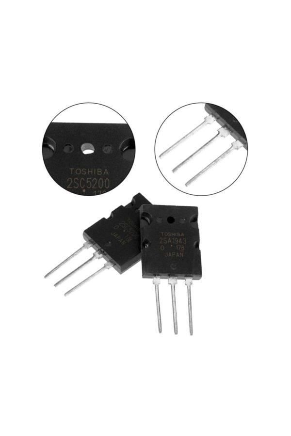 Toshiba Transistor Çift 2Sa1943/2Sc5200 Orjinal - Image 1