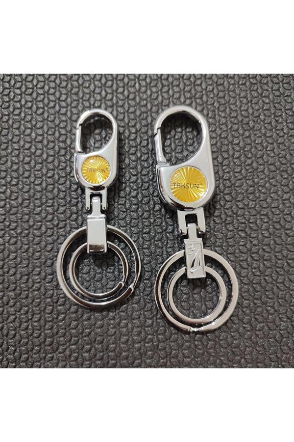 Hagiki ( 2Li Set ) Kancalı Anahtarlık Güneş Model Geçmeli Büyük Ve Orta Boy Bele Takmalı Anahtarlık - Image 1