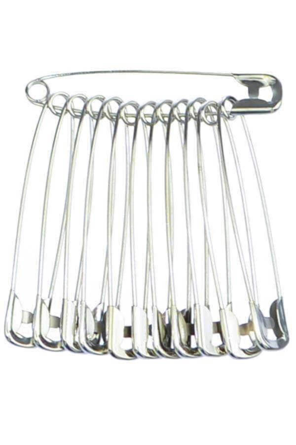 Hagiki No 6 Çengelli Iğne 6,5 Cm 12 Adetli Çelik Çatal Iğne (1 Set) - Image 1