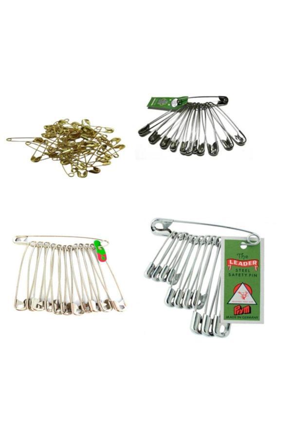 Hagiki (1 Set) Çengelli Iğne Seti 4 Boy Çatal Iğne Seti (1 Set) - Image 1