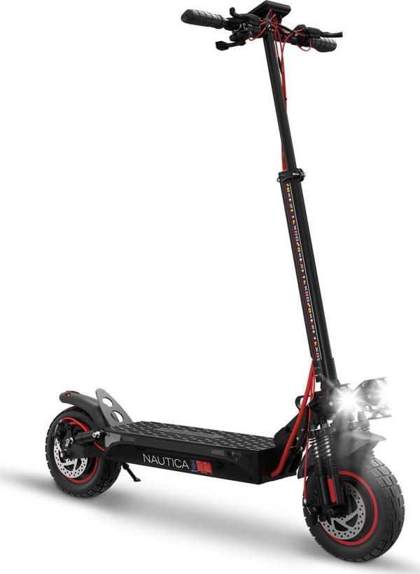 Nautica Drive A1200x Katlanabilir Elektrikli Amortisörlü 1200W Scooter Siyah - Image 1