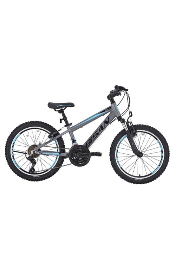 BİSAN COOPER ÇOCUK BİSİKLETİ 30 CM V 24 JANT 21 VİTES FÜME SİYAH MAVİ - Image 1