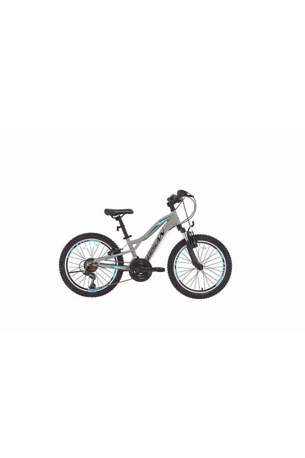 BİSAN BUFFALO ÇOCUK BİSİKLETİ 28 CM V 20 JANT 18 VİTES AÇIK GRİ SİYAH MAVİ - Image 1