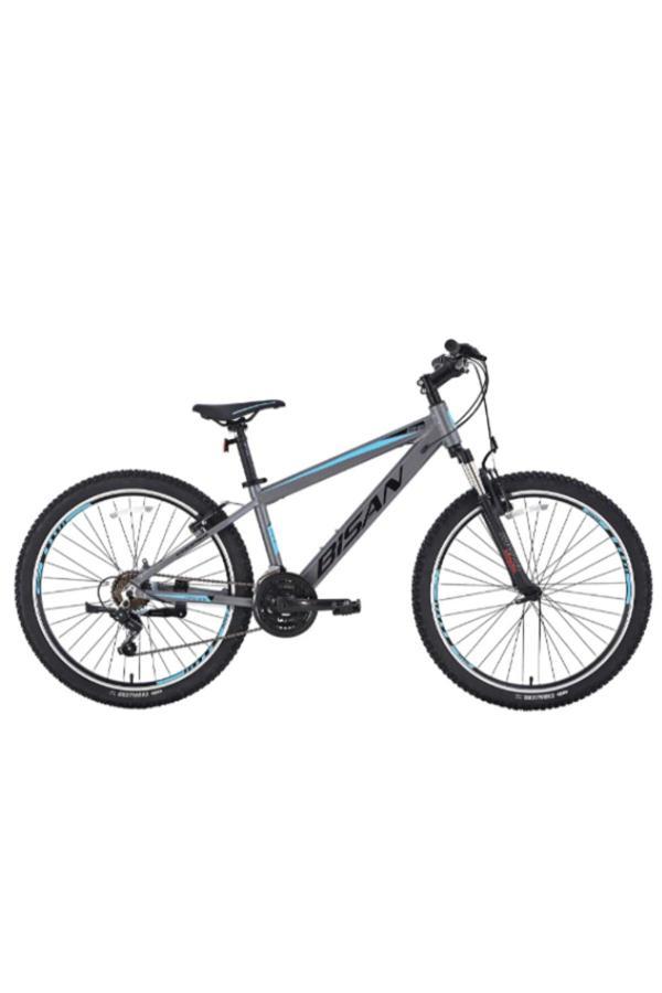 COOPER DAĞ BİSİKLETİ 37 CM HD 27.5 JANT 21 VİTES FÜME SİYAH MAVİ - Image 1