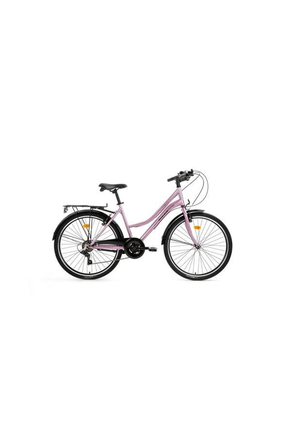 Smıle 28 Jant 7 Vites Şehir Tur Bisikleti Pudra Pembe - Image 1