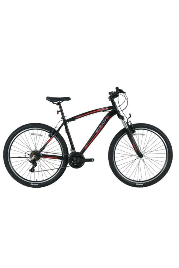 BİSAN MTS 4600 ERKEK DAĞ BİSİKLETİ 46 CM MD 26 JANT 21 VİTES MAT SİYAH KIRMIZI - Image 1