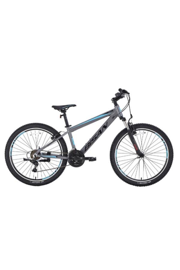 BİSAN COOPER DAĞ BİSİKLETİ 35 CM V 26 JANT 21 VİTES FÜME SİYAH MAVİ - Image 1