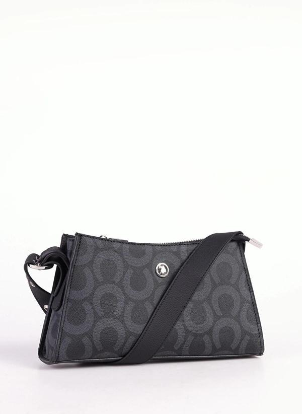 U.S. Polo Siyah Kadın Omuz ve El Çantası US24584 - Image 1