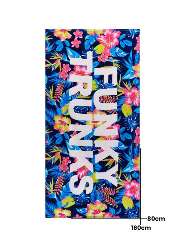 Funky Trunks In Bloom Havlu, Antrenman & Spor Havlusu (160x80) - Image 1