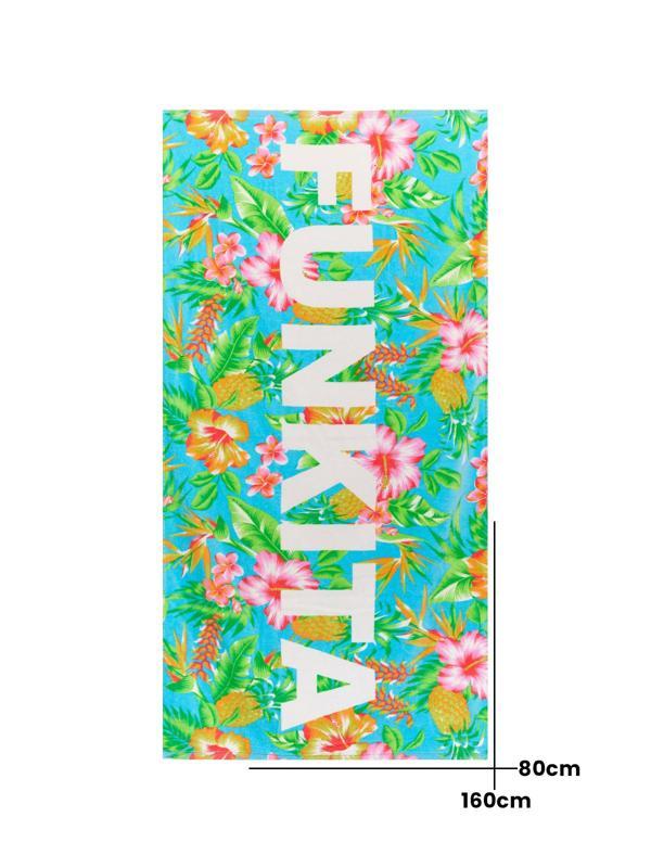 Funkita Blue Hawaii Havlu, Antrenman & Spor Havlusu (160x80) - Image 1