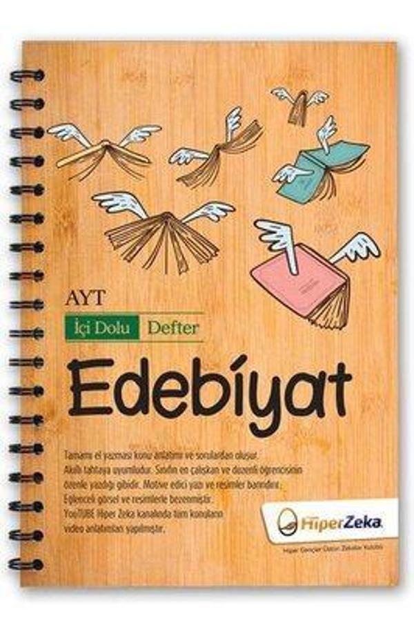 AYT Edebiyat İçi Dolu Defter - Hiper Zeka - Image 1