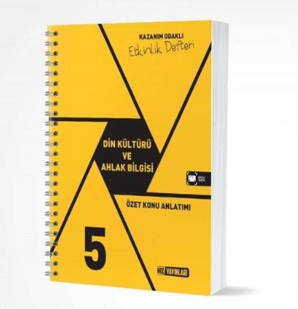 5. SINIF DİN KÜLTÜRÜ ETKİNLİK DEFTERİ - Hız Yayınları - Image 1