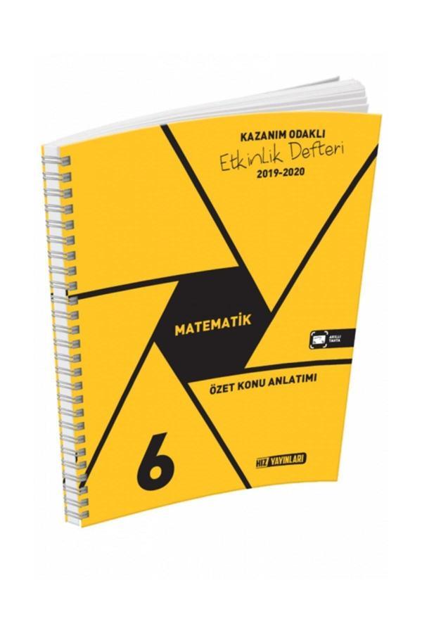 6. Sınıf Matematik Kazanım Odaklı Etkinlik Defteri Hız Yayınları - Hız Yayınları - Image 1