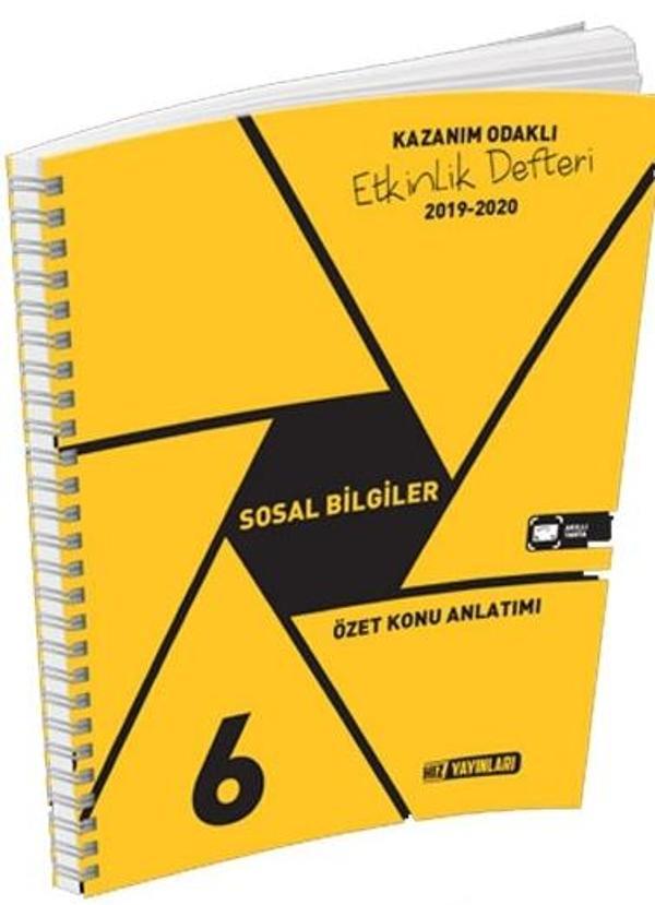 6.Sınıf Sosyal Bilgiler Kazanım Odaklı Etkinlik Defteri Hız Yayınları - Hız Yayınları - Image 1