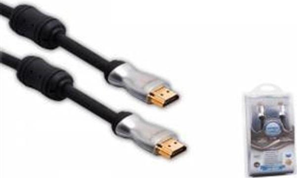 Hytech 1.3 Metre Mini Hdmi M-M 1.4 Versiyon 24K 3D Gold Kablo Hy-W290 - Image 1
