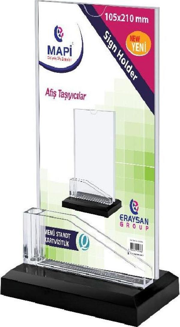 Mapi Menü Stand Kartvizitlik Dikey 105X210Mm Broşür Standı 5341815 - Image 1
