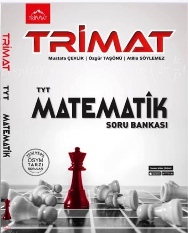 TYT Matematik Tamamı Video Çözümlü Soru Bankası Trimat Yayınları - Trimat Yayınları - Image 1