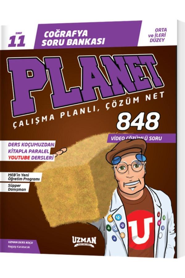 11. Sınıf Coğrafya Orta ve İleri Düzey Planet Soru Bankası Uzman Yayınları - Uzman Yayınları - Image 1