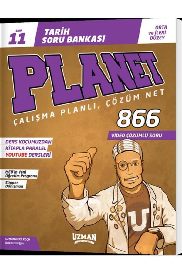 11. Sınıf Tarih Soru Bankası Planet - Uzman Yayınları - Image 1