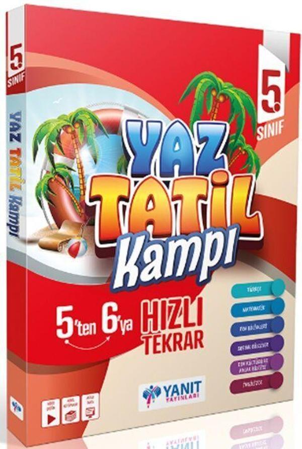 Yanıt Yayınları 5. Sınıf Yaz Tatil Kitabı Kampı - Yanıt Yayınları - Image 1