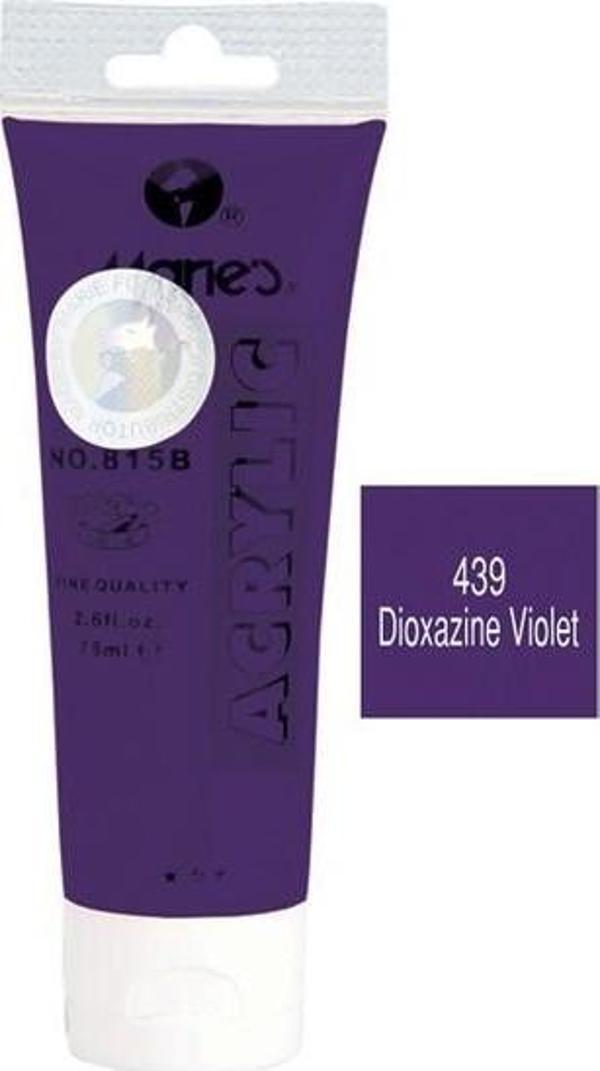 Maries Akrilik Boya 75 Ml Dioxazine Violet 815-439 MRMAR0150 (1 Adet) - Image 1