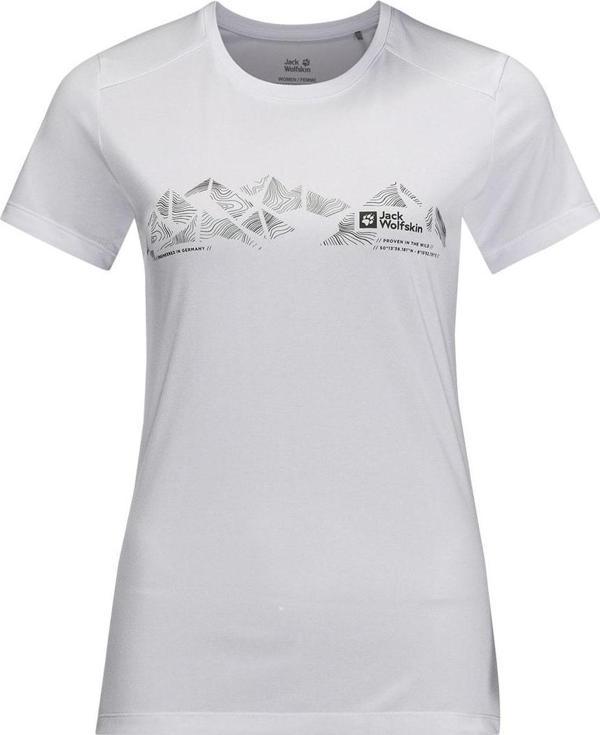 Jack Wolfskin Crosstrail Graphic Kadın T-shirt - Image 1