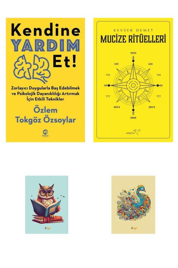 Dara Yayınları Mucize Ritüelleri - Kevser Demet - Kendine Yardım Et - Özlem Tokgöz Özsoylar - Not Defterli Seti - Dara - Image 1