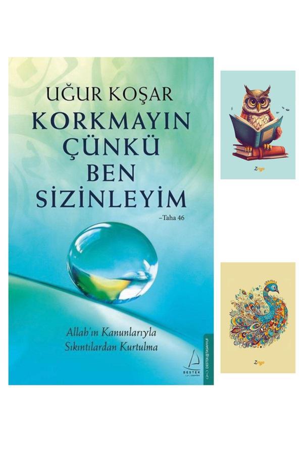 Dara Yayınları Korkmayın Çünkü Ben Sizinleyim - Uğur Koşar 9786254418914 Not Defterli Seti - Dara - Image 1