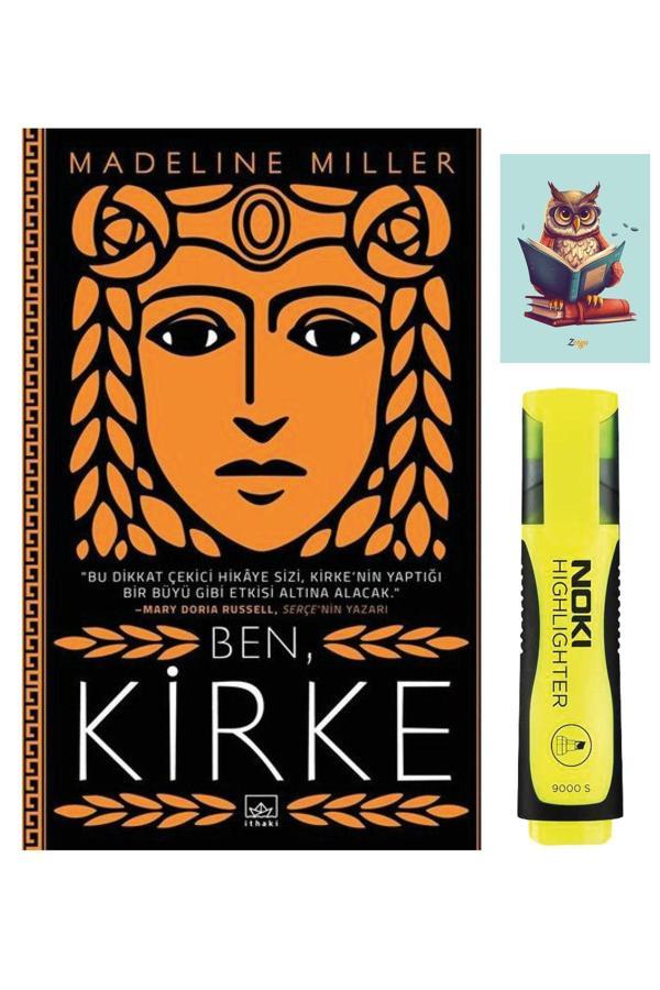 Dara Yayınları Ben Kirke - Madeline Miller 9786053759584 - Noki Sarı Fosforlu Kalem - Not Defterli Seti - Dara - Image 1