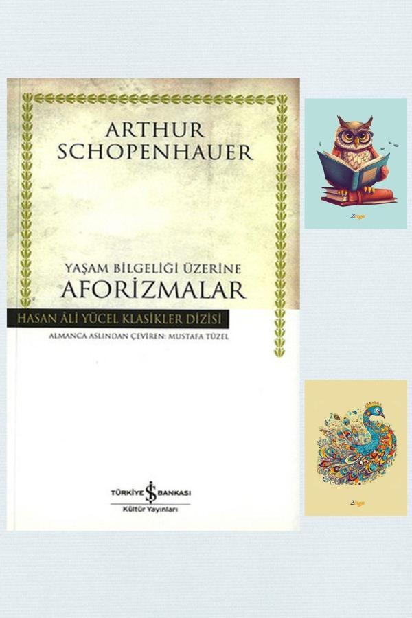 İş Bankası Kültür Yayınları Aforizmalar - Hasan Ali Yücel Klasikleri - Hippokrates - Iş Bankası -9786053326526 (2 Not Defterli) - İş Bankası Kültür Yayınları - Image 1