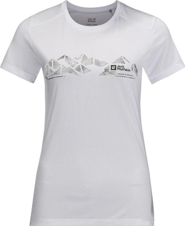 Jack Wolfskin Crosstrail Graphic Kadın T-shirt - Image 1