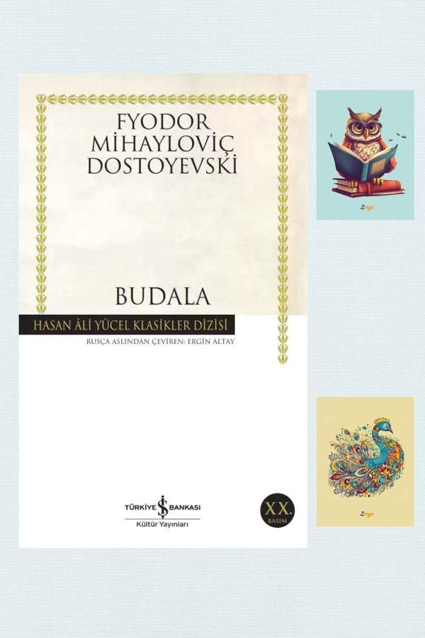 İş Bankası Kültür Yayınları Budala - Hasan Ali Yücel Klasikleri - Dostoyevski 9786053604419 (2 Not Defterli) - İş Bankası Kültür Yayınları - Image 1