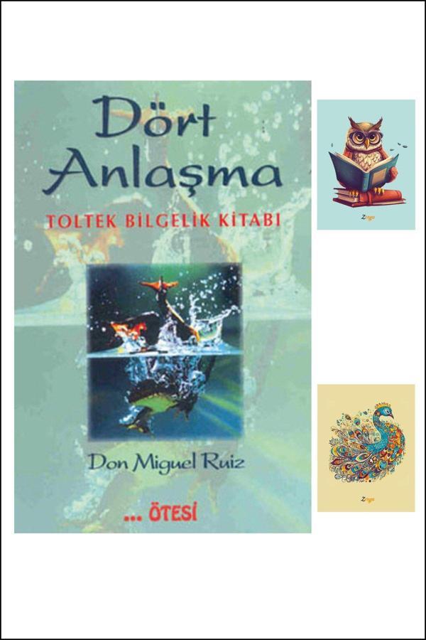 Dara Yayınları Dört Anlaşma - Don Miguel Ruiz 9789758363049 Not Defterli Seti - Dara - Image 1