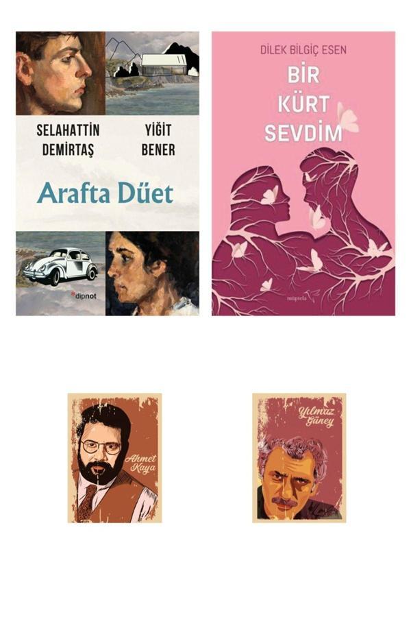 Dipnot Yayınları Arafta Düet - Selahattin Demirtaş - Bir Kürt Sevdim - (2 Not Defterli) - Dipnot Yayınları - Image 1