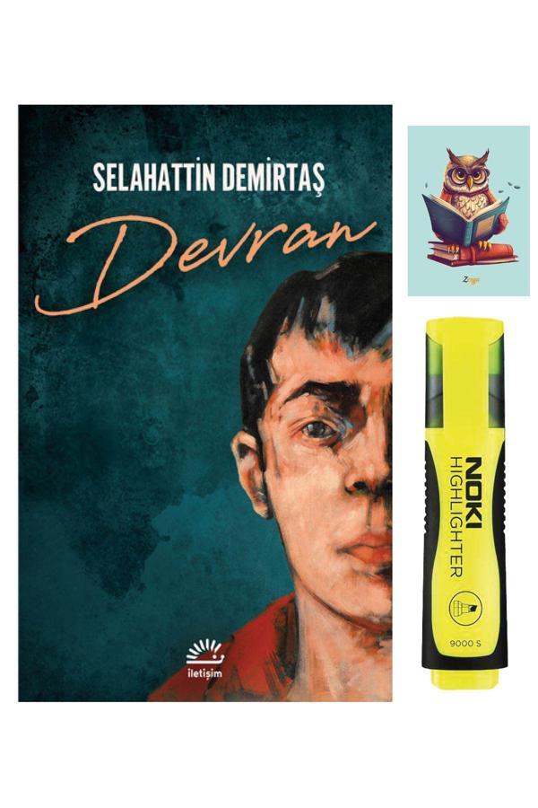 Dara Yayınları Devran - Selahattin Demirtaş 9789750526596 Sarı Fosforlu Kalem - Not Defterli Seti - Dara - Image 1