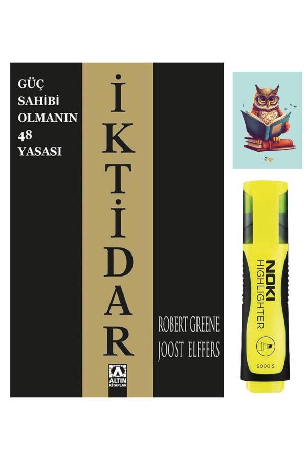 Dara Yayınları İktidar - Robert Greene - Altın Kitaplar - 9789752100831 - Sarı Fosforlu Kalem - Not Defterli Seti - Dara - Image 1