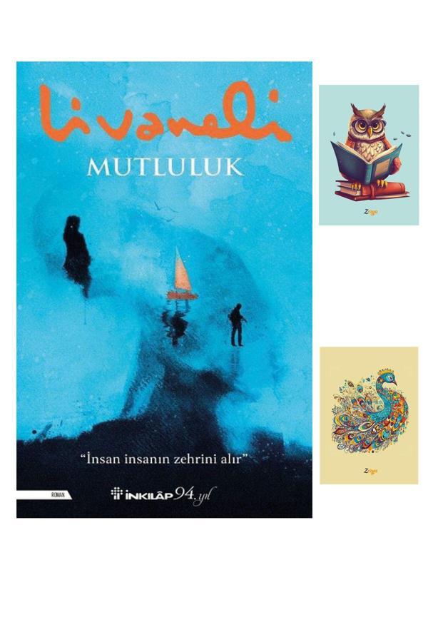 Dara Yayınları Mutluluk Romanı - Zülfü Livaneli Kitapları (2 Not Defterli) - Dara - Image 1
