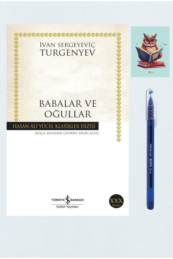Dara Yayınları Babalar Ve Oğullar Hasan Ali Yücel Klasikleri - Turgenyev - 9789944885454 Büro Mavi Tükenmez Kalem - Dara - Image 1