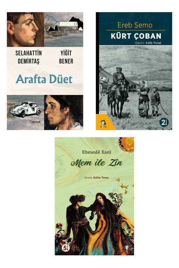 Dipnot Yayınları Arafta Düet - Selahattin Demirtaş - Kürt Çoban - Mem İle Zin Seti - Dipnot Yayınları - Image 1