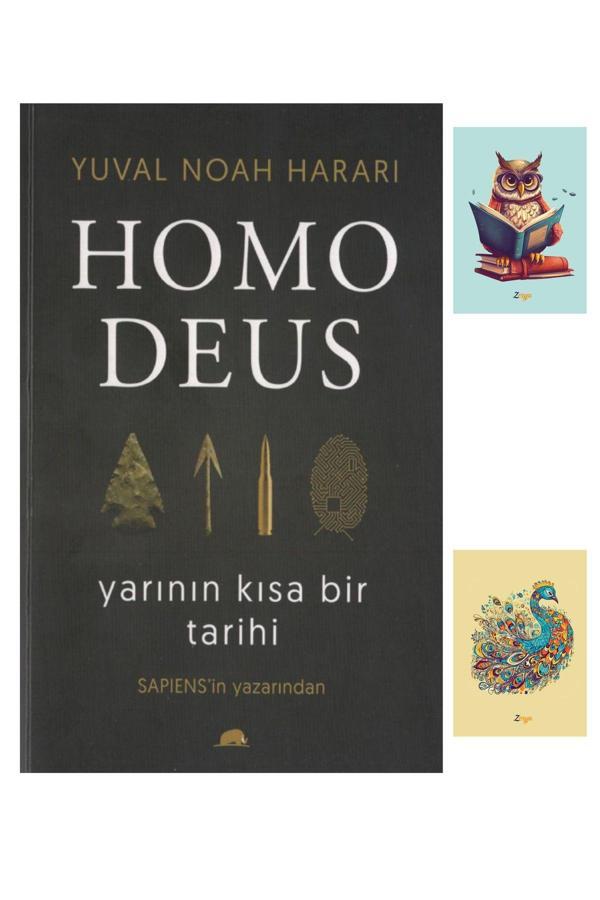 Kolektif Kitap Homo Deus - Yuval Noah Harari - 9786055029630 - Not Defterli Seti - Kolektif Kitap - Image 1