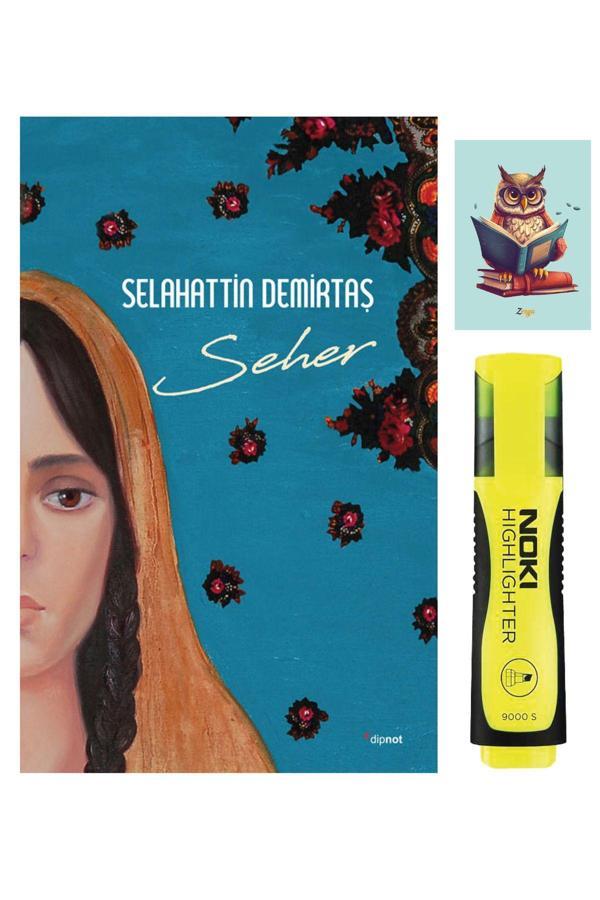Dara Yayınları Seher - Selahattin Demirtaş  9786052318003 - Dipnot - Sarı Fosforlu Kalem - Not Defterli Seti - Dara - Image 1